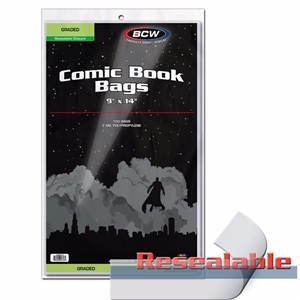 BCW Bags - Graded Comic - Resealable