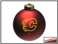 NHL Shatterproof Ornament - Calgary Flames